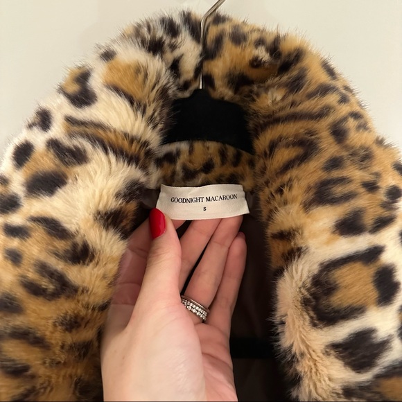 Goodnight macaroon faux fur coat - Picture 3 of 4